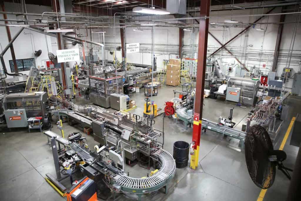 Aervoe Production Line