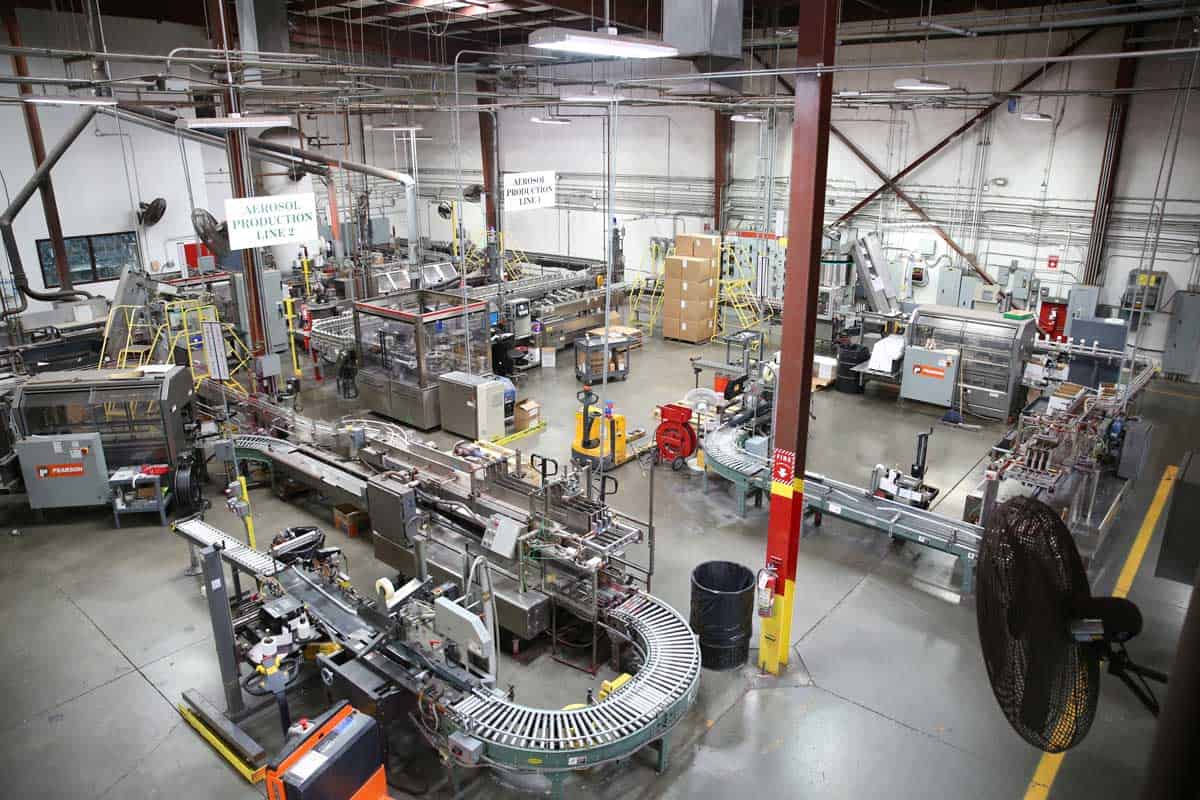 Aervoe Production Line